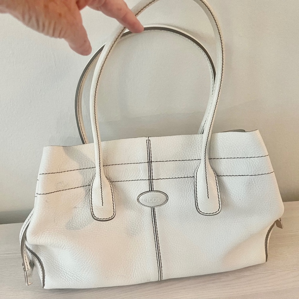 Tod's White Tote